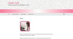 Desktop Screenshot of nadiafolli.com
